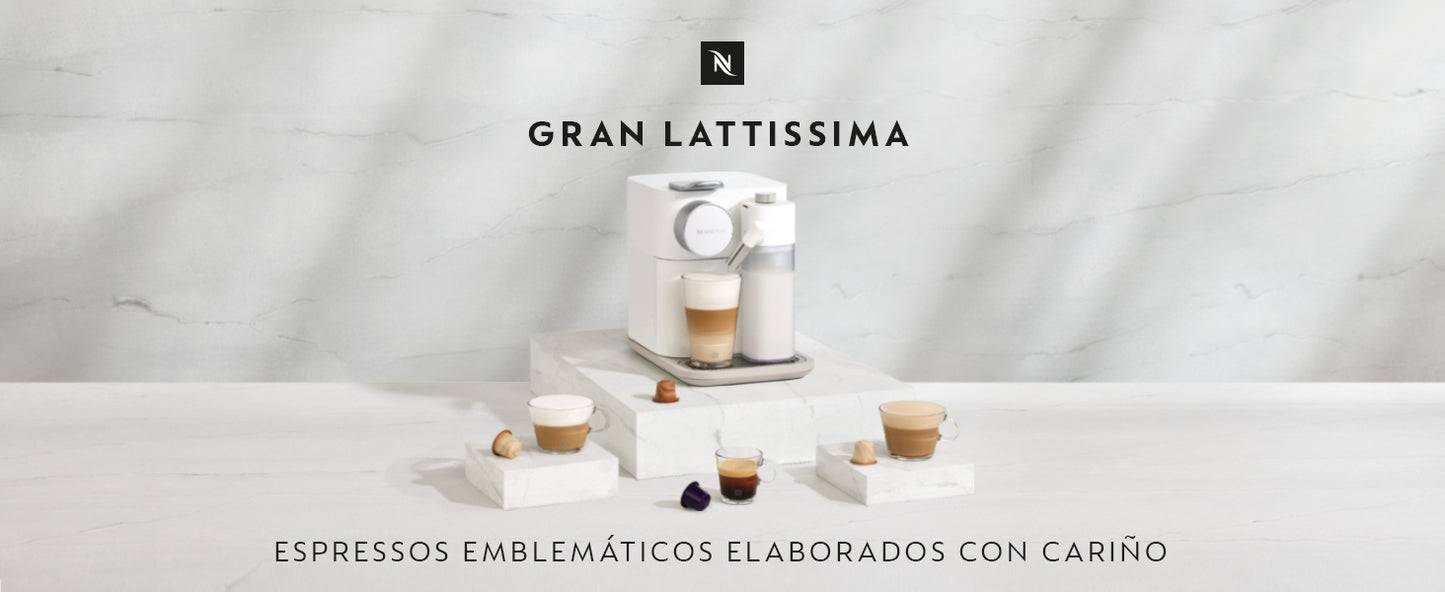 De'Longhi Nespresso Latissima One: Cafetera Automática de Cápsulas con Leche espumada automática 1400W