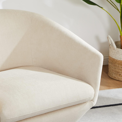 SwivelEase Lounger™: sillón giratorio para sala de estar.
