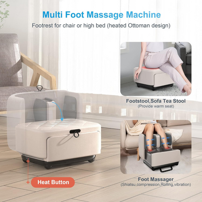 TranquilSoothe Foot Therapy™: masajeador de pies y pantorrillas