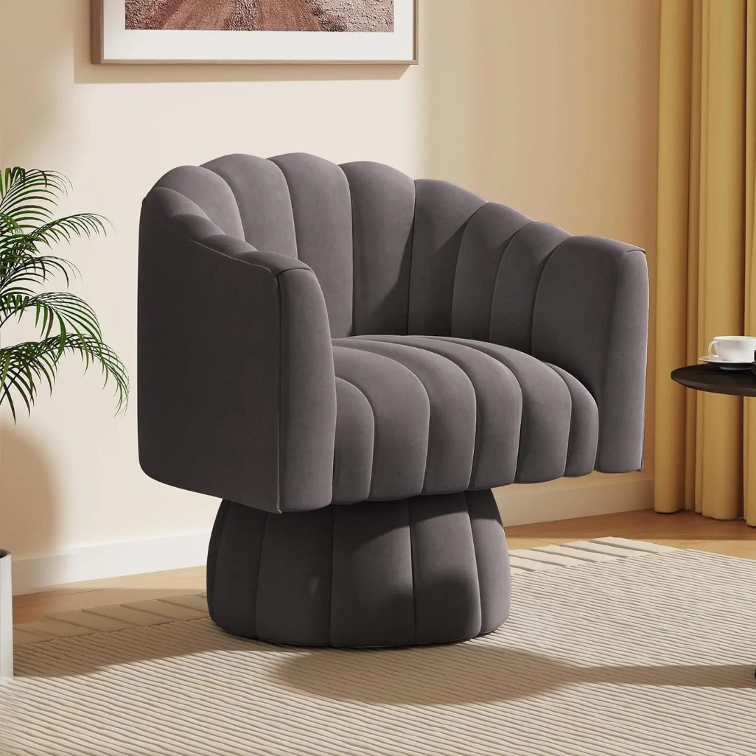 PlushRotate Chair™:  silla de sofá giratorio de 360 grados